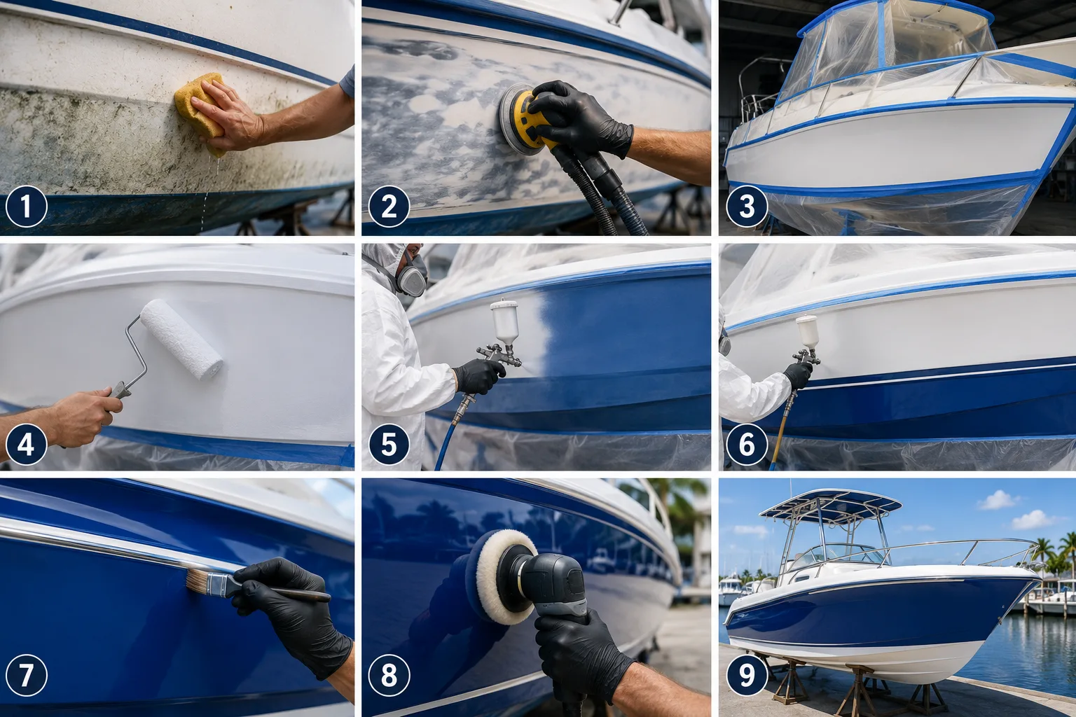 How to Paint a Fiberglass Boat?