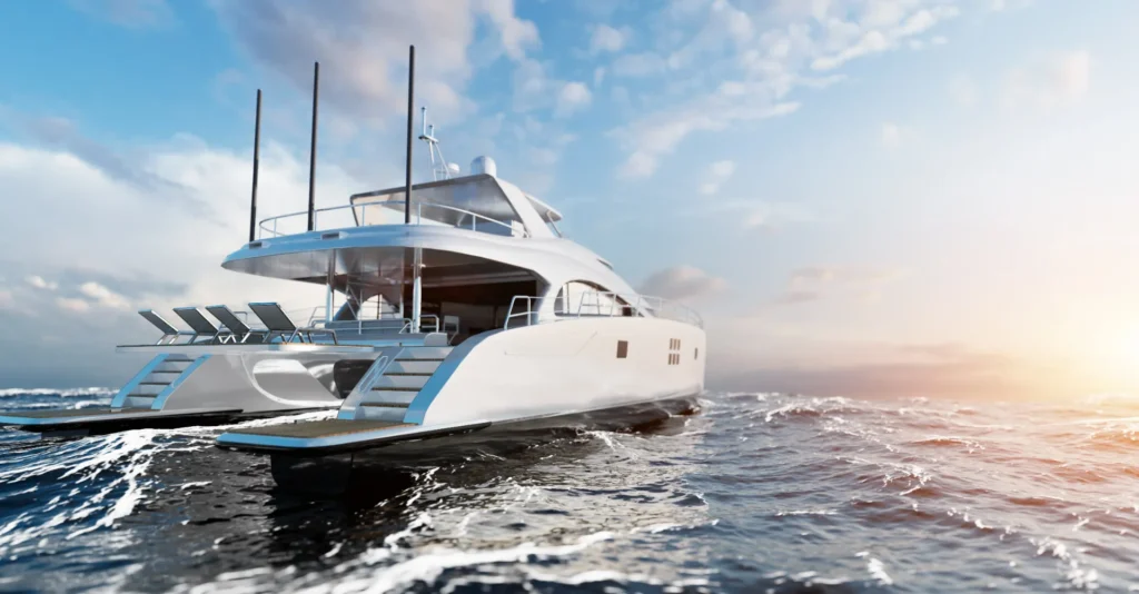 A Luxury Catamaran