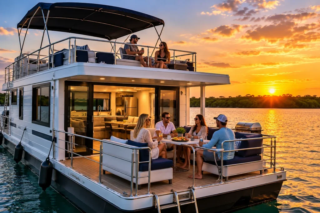Houseboat prices vary enormously